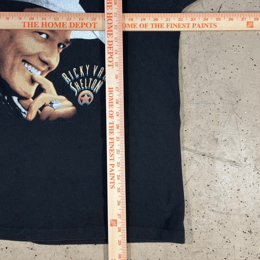 vintage 90s ricky van shelton country music double sleeve t-shirt mens size xl - Picture 4 of 5